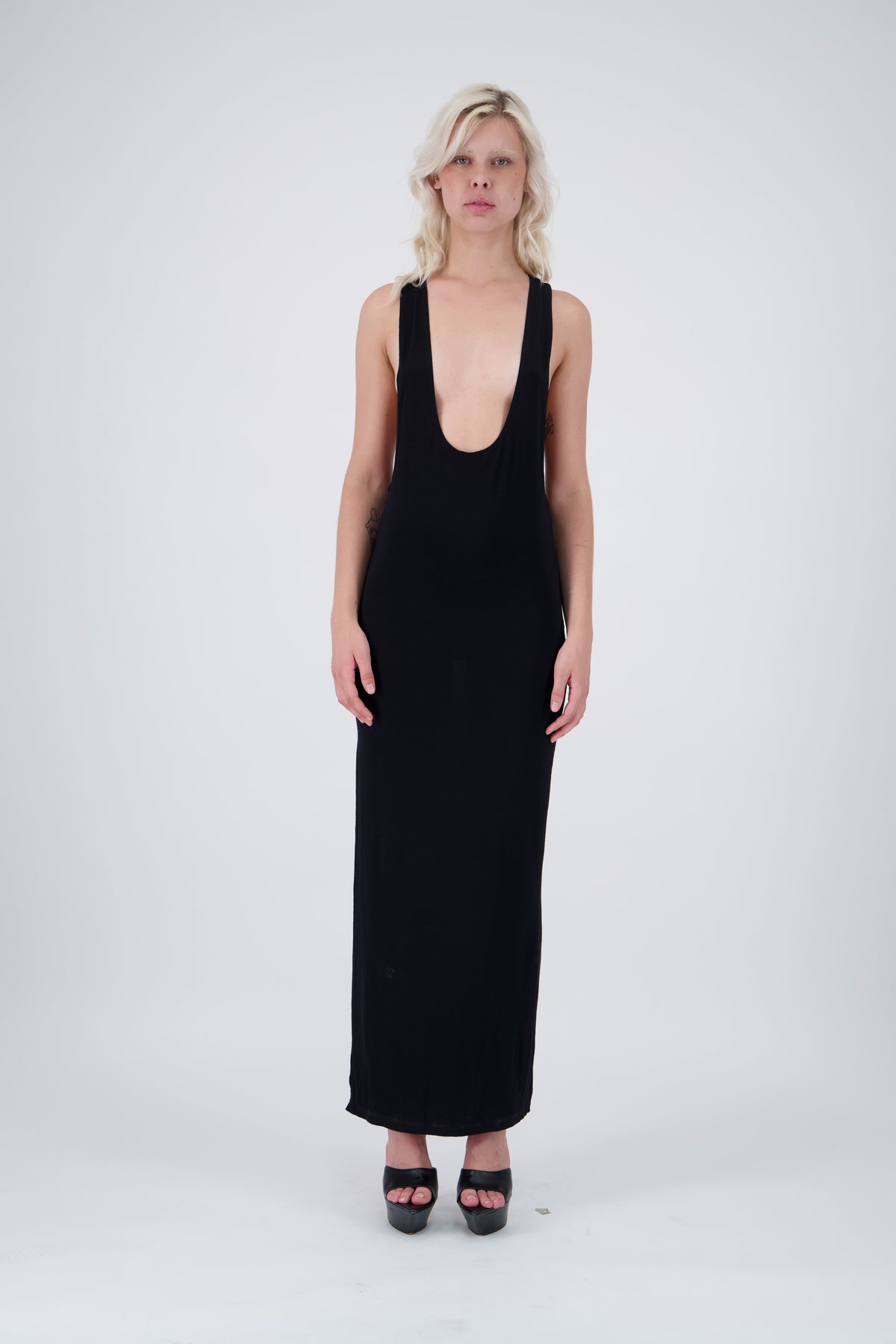 Tank Top Dress Black - Pressiat